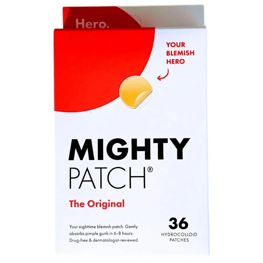 MIGHTY PATCH Original Nighttime Acne Patch 36 Ct NEW